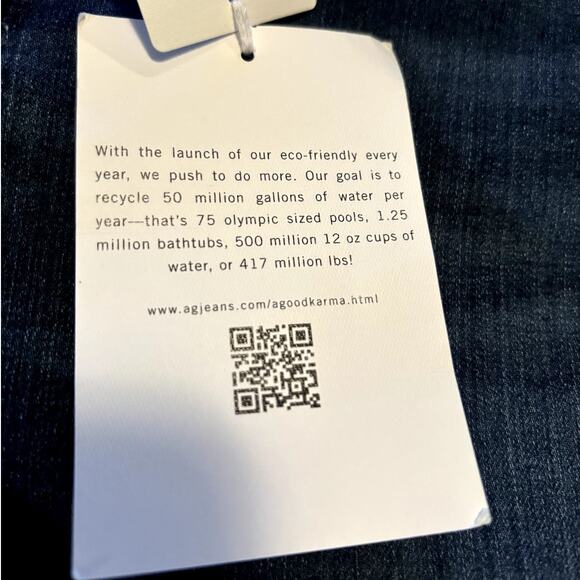 NWT AG Contour 360 Legging Ankle Jeans Women's Size 31 R Legging Foxgrove NEW - Picture 15 of 16